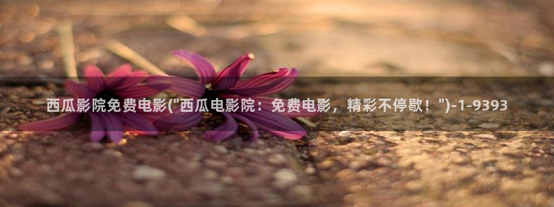 西瓜影院手机播放